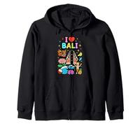 Ich Liebe Bali Kapuzenjacke