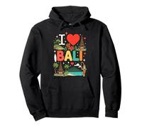 Ich Liebe Bali Pullover Hoodie