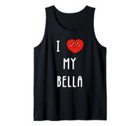 Ich Liebe Bella Name Lustig Tank Top