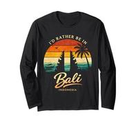 Ich Liebe EIN Urlaubs-Souvenir auf Bali, Indonesien Langarmshirt