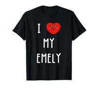 Ich Liebe Emely Name Lustig T-Shirt