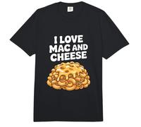 Ich Liebe Makkaroni und Käse Köstliches Hausmannskost Comfort Colors Adult Heavyweight T-Shirt