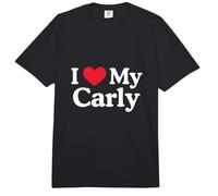 Ich Liebe Mein Carly-Herz Carly Love Carly Comfort Colors Adult Heavyweight T-Shirt