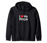 Ich Liebe Mein Freya-Herz Freya Love Freya Kapuzenjacke