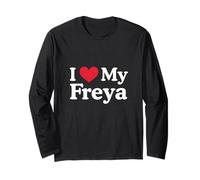 Ich Liebe Mein Freya-Herz Freya Love Freya Langarmshirt