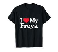 Ich Liebe Mein Freya-Herz Freya Love Freya T-Shirt