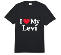 Ich Liebe Mein Levi Heart Levi Love Levi Comfort Colors Adult Heavyweight T-Shirt