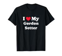 Ich Liebe Meinen Gordon Setter Black and Tan Setter T-Shirt
