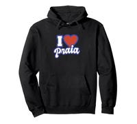 Ich Liebe Praia Pullover Hoodie