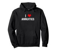 Ich Liebe Renten - Heart - Annuity Invest Investment Broker Pullover Hoodie