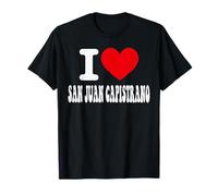 Ich Liebe SAN Juan Capistrano California Heart Souvenir CA City T-Shirt