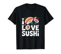 Ich Liebe Sushi Roll Lovers Delight Art Preisgünstiges Grafik-T-Shirt