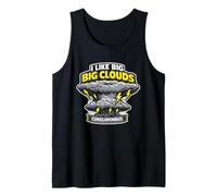 Ich mag große Wolken Cumulonimbus Thunderstorm Cloud Spotter Tank Top