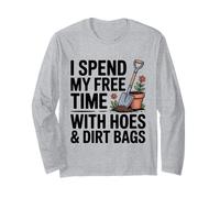 Ich verbringe Meine Freizeit mit Hose and Dirtbags Garding Fan Langarmshirt