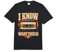 Ich weiß was das ist Retro Cassette Classic Throwback 80's Comfort Colors Adult Heavyweight T-Shirt