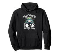 Ich Will nur hören, wie die Coqui Coqui Frog Ruft Pullover Hoodie