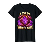 Ich Yam was Ich Yam Bootleg Meme Ube Pun Purple Yam Dad Witz Preisgünstiges Grafik-T-Shirt