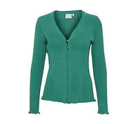 ICHI Atelier RÊVE IRFANTINO CA - 20117546 Damen Strickjacke Cardigan, Größe:XL, Farbe:Bottle Green (175722)