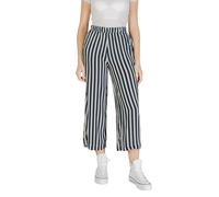 ICHI Blaue Viskose Culotte-Hose XL