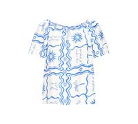 ICHI - Bluse - IHFIRISA blau - Gr. - 36