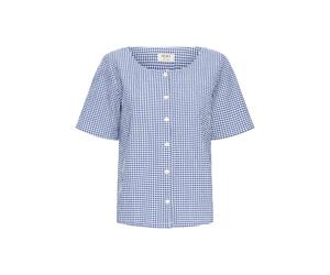 ICHI - Bluse - Ihjilma blau - Gr. - 36