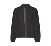 ICHI - Bluse - Ihrhines schwarz - Gr. - 36