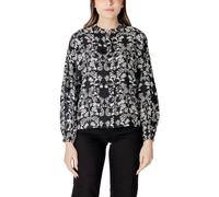 Ichi Bluse Schwarz mit Druckmuster für Frühling Sommer - Größe: 36
