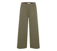 Ichi Cozy Green Wide-Leg Pants - Größe: XS