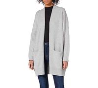 ICHI Damen IHALPA CA7 Strickjacke, 200318_Grey Melange, XS/S
