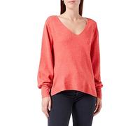 ICHI Damen IHALPA LS5 Pullover, 171664/Poppy Red, XS