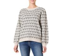 ICHI Damen IHBRIELLE LS4 Pullunder, 204262/Oatmeal w. Black, XXL