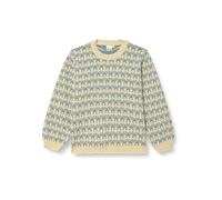 ICHI Damen IHBRIELLE LS4 Pullunder, 204263/Oatmeal w. Turkish Sea, XL