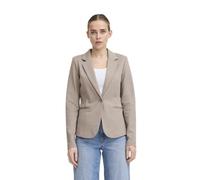 ICHI Damenblazer KATE - Slim Fit mit Paspeltaschen - Hellbraun Größe S