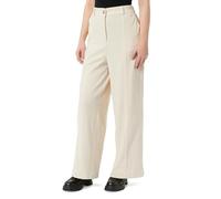 ICHI Damen Ihkate Corduroy Wide Pa Lässige Business-Hose, 124301/Almond Milk, L EU