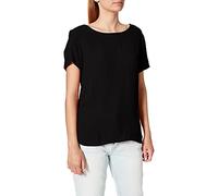 ICHI Damen IHMARRAKECH SO SS Bluse, per Pack Schwarz (Black 10011), X-Small (Herstellergröße: XS)