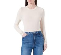 ICHI Damen IHPHILUCA LS2 T-Shirt, 121403/Tapioca, XS