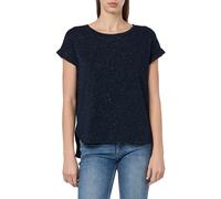 ICHI Damen Ihrebel Ss6 T-Shirt, 14044/Total Eclipse, L EU