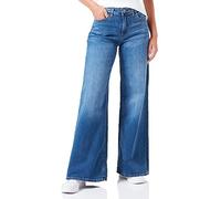 ICHI Damen Ihtwiggy Wide Freizeithose, 19037/Medium Blue, 29W / 32L EU