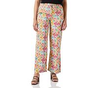 ICHI Damen IHVERA PA2 Lässige Hose, 201995/Multi Colour AOP, 34