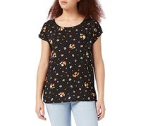 ICHI Damen Vera Ls6 Bluse, Orange (Amberglow 17696), (Herstellergröße:38)