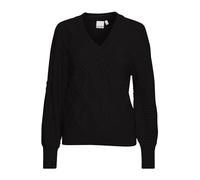 ICHI - IHANDOSA LS - Pullover - 20119274, Größe:L, Farbe:Black (194008)