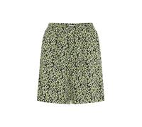 ICHI IHAYA SHO Damen Shorts Kurze Hose Bermuda mit Eingrifftaschen Gemustert Loose fit, Größe:42, Farbe:Sprucestone Flower AOP (203007)