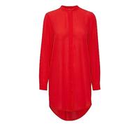 Ichi Langarmbluse Damen rot, 40