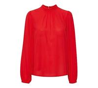 ICHI IHCELLANI LS - 20116742 Damen Bluse, Größe:36, Farbe:Poppy Red (171664)