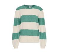 ICHI IHDUSTY Damen Strickpullover Grobstrick Pullover Regular fit, Größe:XXL, Farbe:Beryl Green (165515)