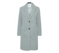 ICHI IHJANNET JA4 Damen Steppmantel Wintermantel Winterjacke Kurzmantel mit Reverskragen und Knöpfen, Größe:42, Farbe:Abyss (164404)