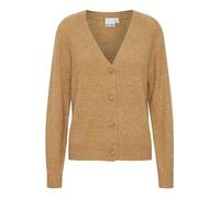 ICHI IHKAMARA CA3-20116948 Damen Strickjacke Cardigan Fein-Strick, Größe:L, Farbe:Curry (160928)