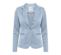 ICHI IHKATE BL Damen Blazer Kurzblazer Jacke Ein-Knopf-Blazer mit Stretch und Reverskragen, Größe:M, Farbe:Forever Blue (164019)
