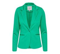 ICHI IHKATE BL Damen Blazer Kurzblazer Jacke Ein-Knopf-Blazer mit Stretch und Reverskragen, Größe:M, Farbe:Holly Green (165932)