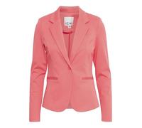 ICHI IHKATE BL Damen Blazer Kurzblazer Jacke Ein-Knopf-Blazer mit Stretch und Reverskragen, Größe:XS, Farbe:Calypso Coral (171744)